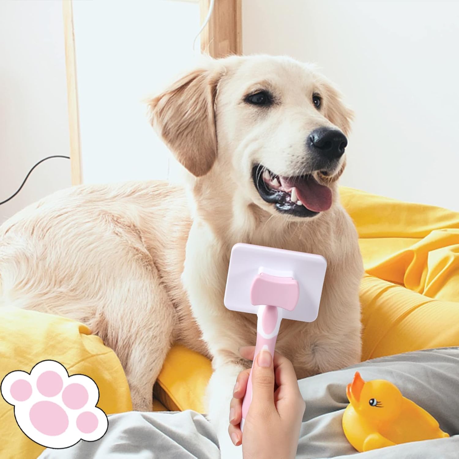 Self-cleaning Pet Brush for Long and Short Hair
