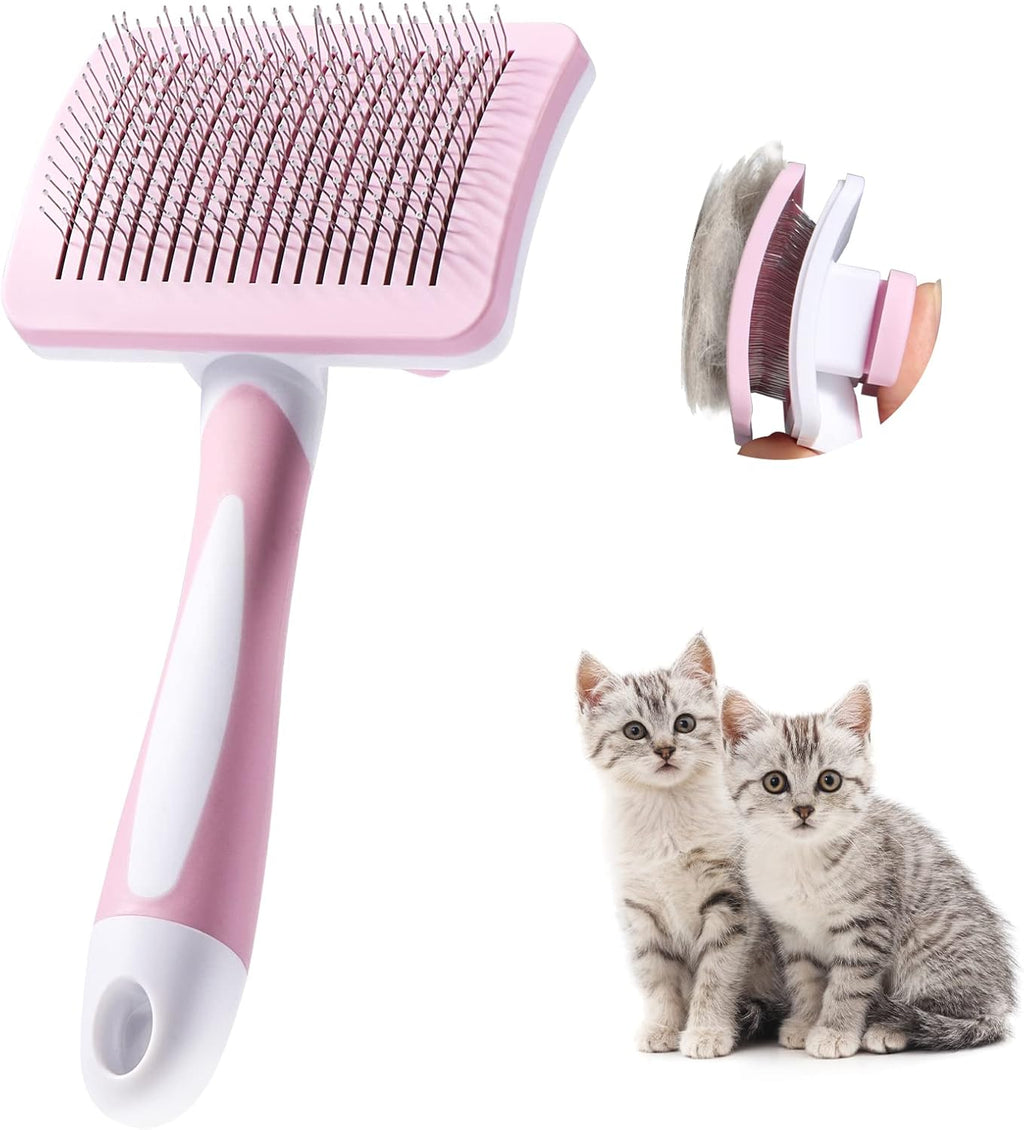 Self-cleaning Pet Brush for Long and Short Hair