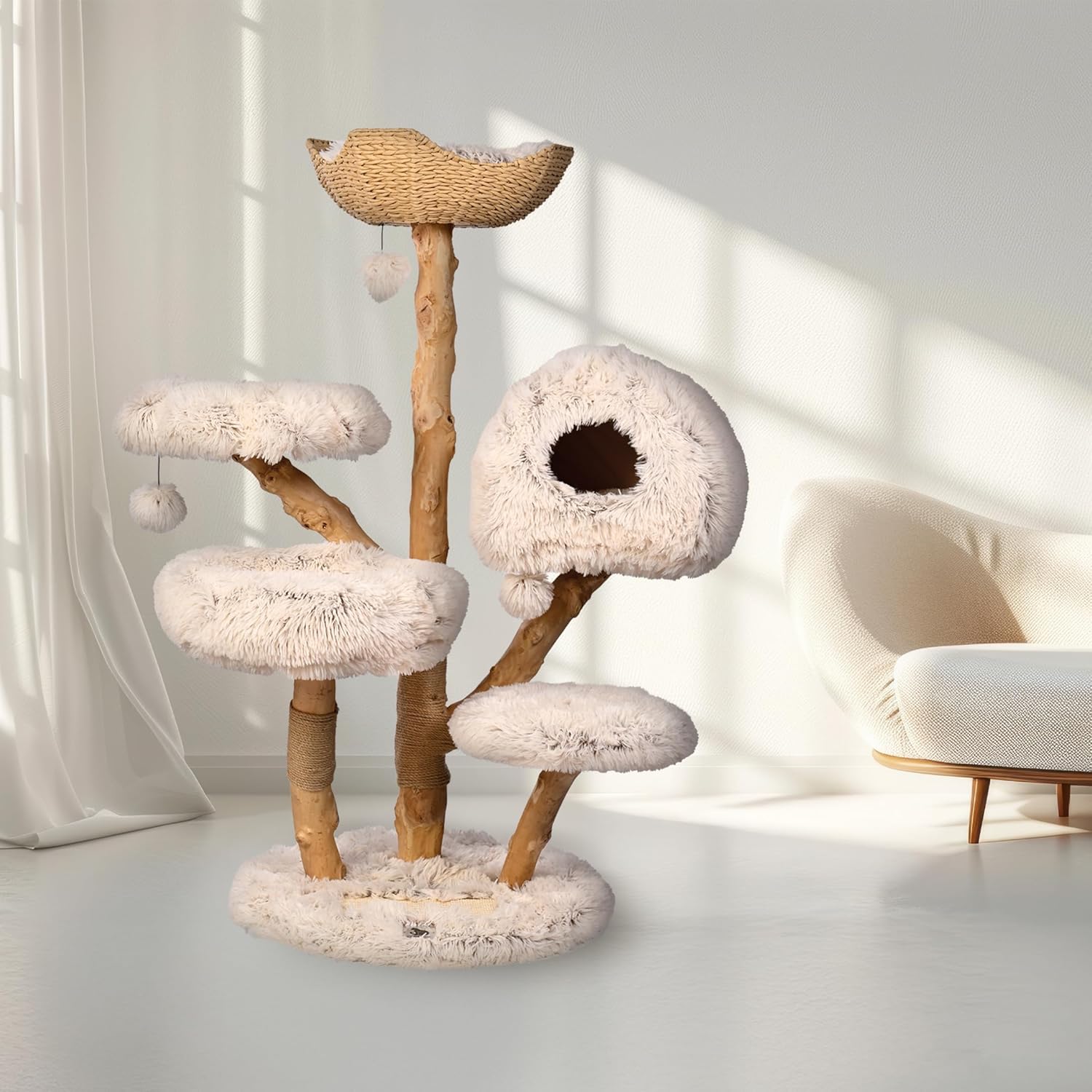 Cat Scratching Post - 128 cm Design Cat Tree