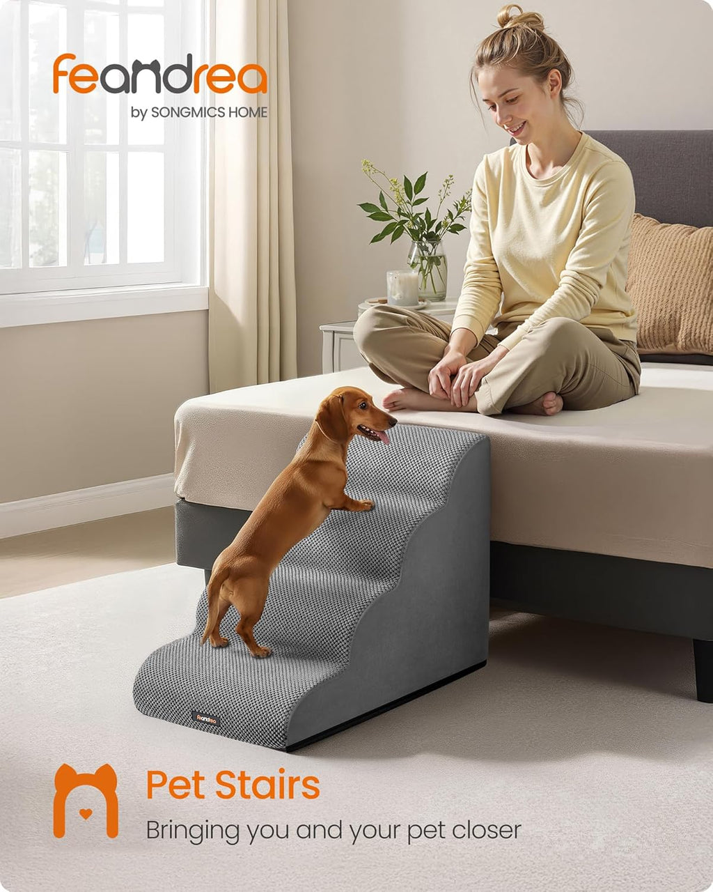Feandrea 4-Step Dog Stairs