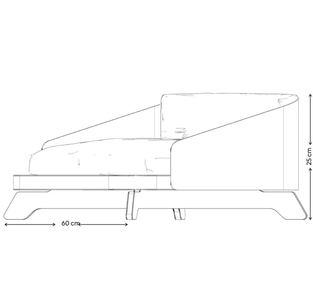 Orthopedic Cotton Bolster Cat Bed